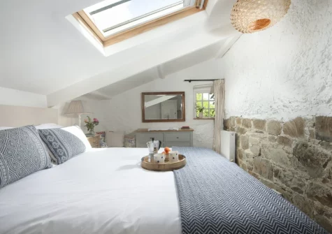 Bedroom #2 at The Watermill, Withiel