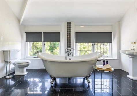 The first bathroom at The White House, Poughill