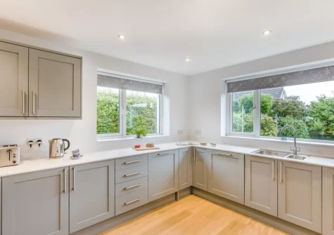 The kitchen at The Willows, South Molton