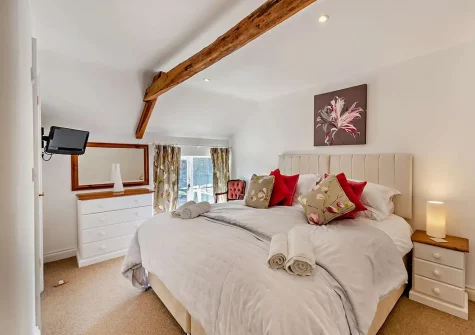 Bedroom #3 at Thornewidger Barn, Stibb Cross