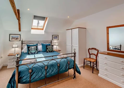 Bedroom #4 at Thornewidger Barn, Stibb Cross