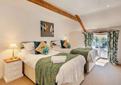Bedroom #5 at Thornewidger Barn, Stibb Cross