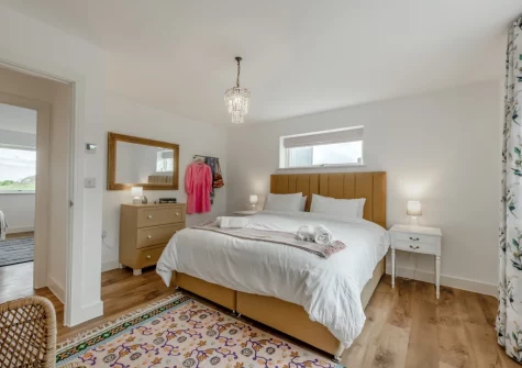 Bedroom #1 at Three Corners Barn, Greencliff Farm, Abbotsham