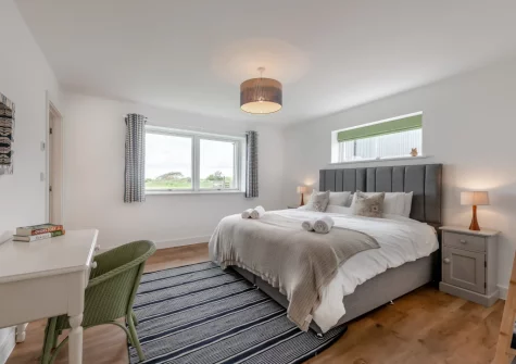 Bedroom #2 at Three Corners Barn, Greencliff Farm, Abbotsham