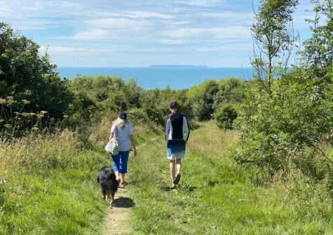 Walk and enjoy breathtaking views along the nearby coast path directly from your front door