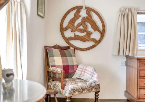 Bedroom #2 at Three Hares Cottage, Throwleigh