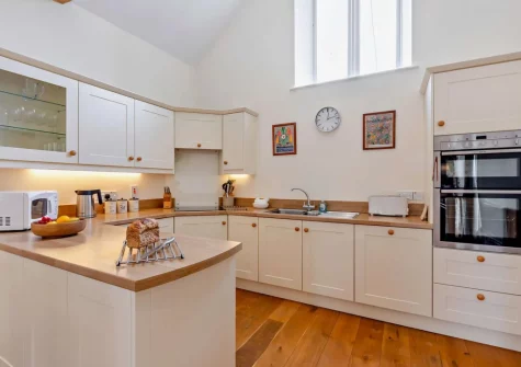 The kitchen at Threshers Barn, East Anstey