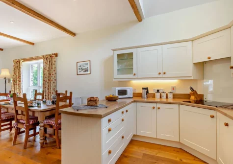 The kitchen at Threshers Barn, East Anstey