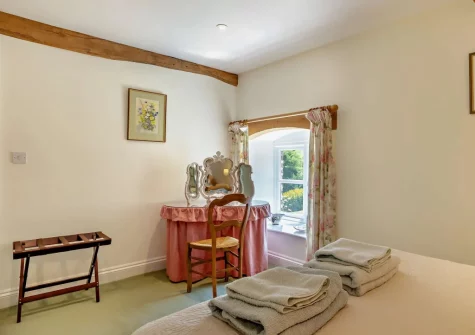 Bedroom #1 at Threshers Barn, East Anstey