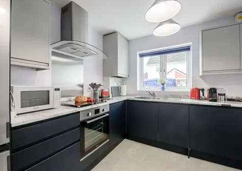 The kitchen at Tidal Reach, Bideford