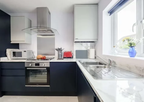The kitchen at Tidal Reach, Bideford