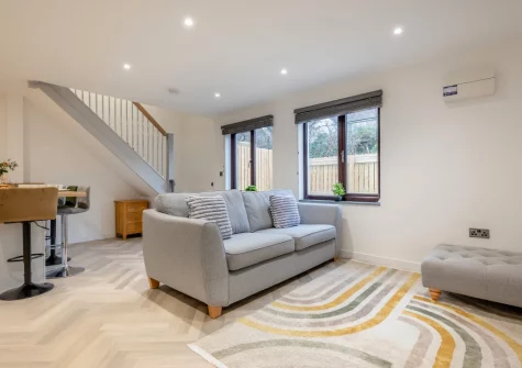 The living area at Tide and Seek, Padstow