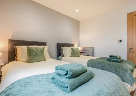 Bedroom #2 at Tide and Seek, Padstow