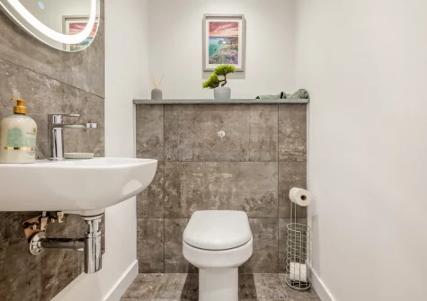 The cloakroom at Tide and Seek, Padstow