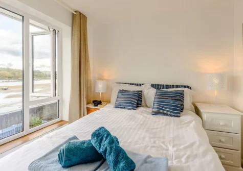 Bedroom #1 at Tide Side, Bideford