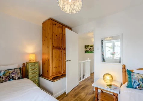 Bedroom #2 at Tide Side, Bideford