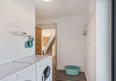 The utility room at Tides 45, Westward Ho!