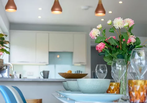 The dining area at Tides At Instow, Instow