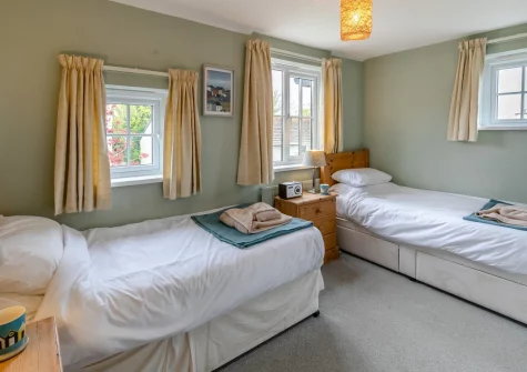 Bedroom #2 at Tides Cottage, Padstow