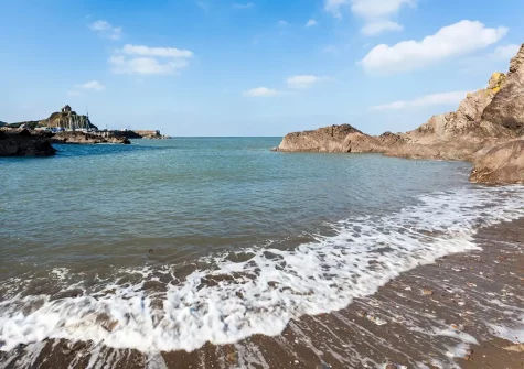 Tunnels Beach is just a short walk from the property