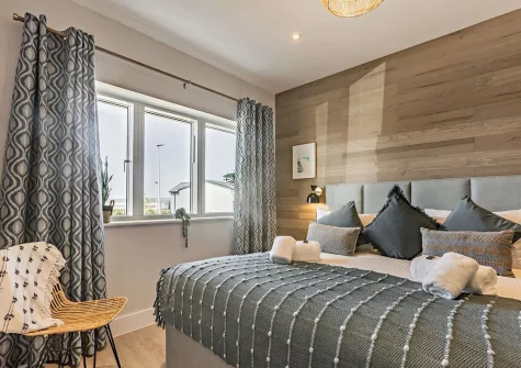 Bedroom #1 at Tides View, Appledore