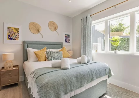 Bedroom #3 at Tides View, Appledore