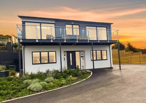 Tides View is a luxurious reverse-level property affords enviable sea views and a first-class interior