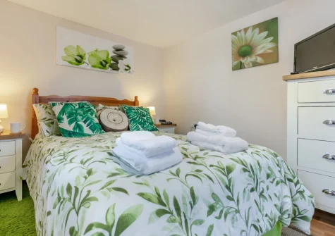 Bedroom #1 at Tillislow Barn, Virginstow