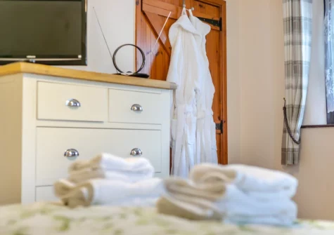 Bedroom #1 at Tillislow Barn, Virginstow