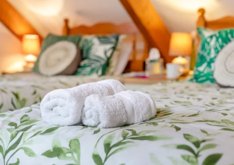 Bedroom #2 at Tillislow Barn, Virginstow