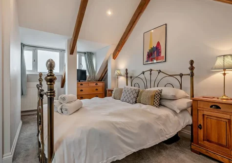 Bedroom #1 at Tolcarne Cottage, Newquay
