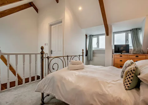 Bedroom #1 at Tolcarne Cottage, Newquay