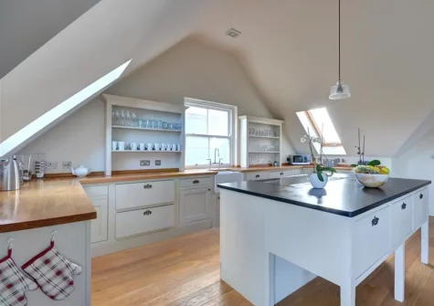 The kitchen at Tonga, Porthtowan