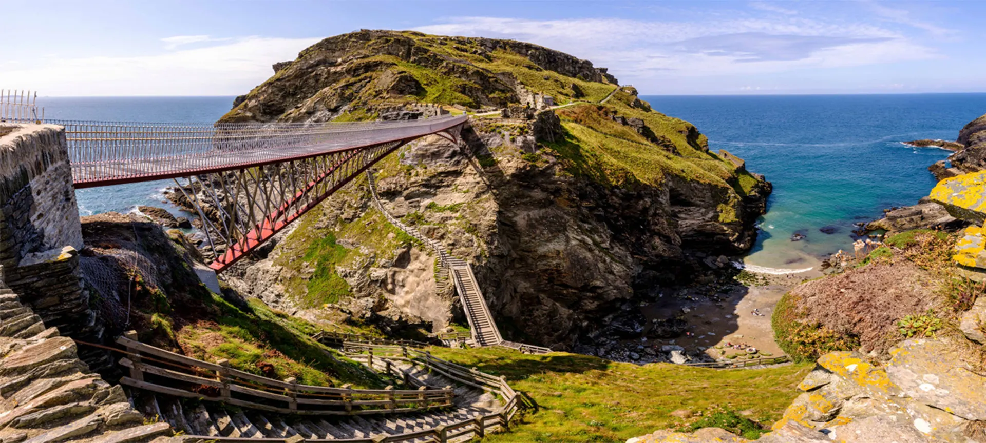 Set on the rugged North Cornwall coast, Tintagel Castle is one of the most spectacular historic sites in Britain. Immerse yourself in history, myths and stunning scenery. Inextricably linked with the legend of King Arthur, for centuries this dramatic castle and coastline has fired the imaginations of writers, artists, and even the brother of a king. Now it's your turn to be inspired.