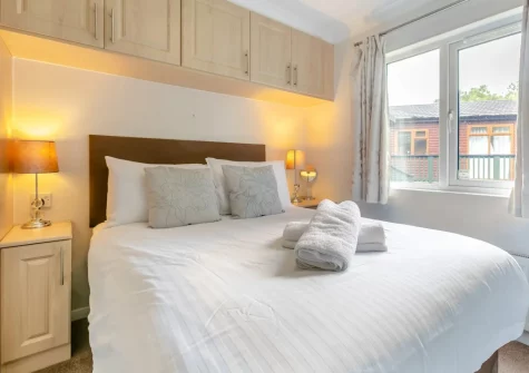 Bedroom #1 at Tor Lodge, Meldon Lodge Park, Meldon