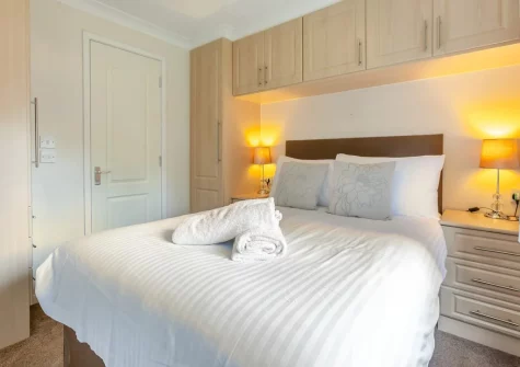 Bedroom #1 at Tor Lodge, Meldon Lodge Park, Meldon