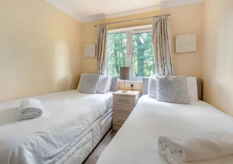 Bedroom #2 at Tor Lodge, Meldon Lodge Park, Meldon