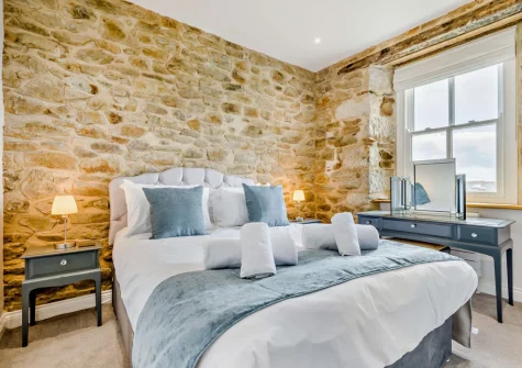Bedroom #4 at Torre Vean Manor, Porthleven