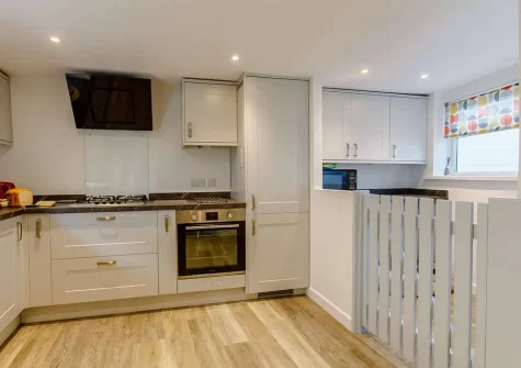 The kitchen at Torridge House, Instow