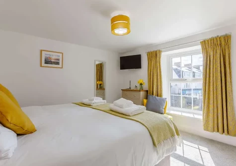 Bedroom #1 at Torridge House, Instow