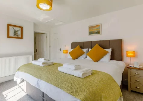 Bedroom #1 at Torridge House, Instow