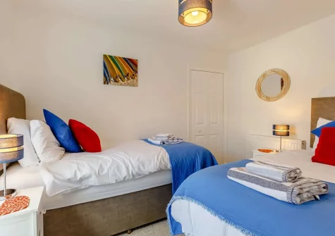 Bedroom #3 at Torridge House, Instow