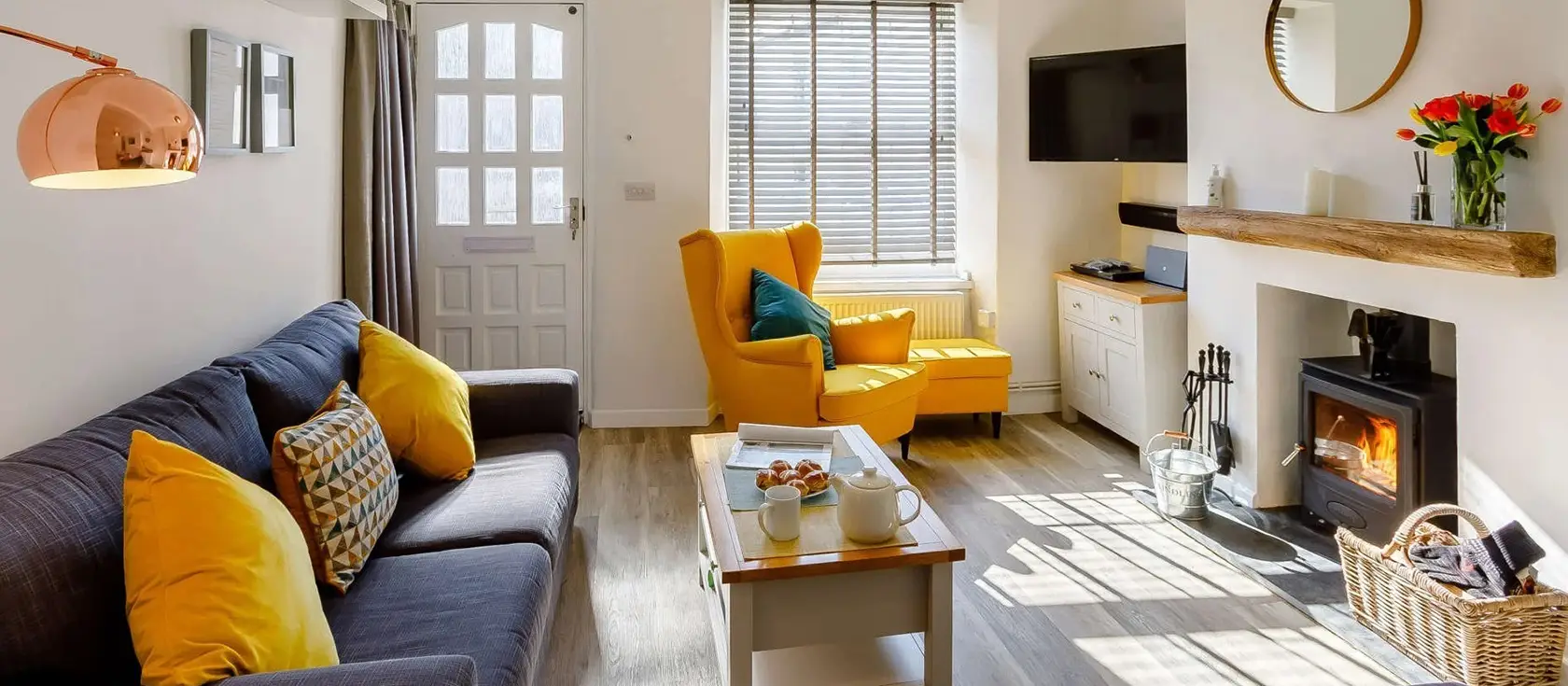 Torridge House, Instow is a charming 3-bedroom coastal cottage just 100 steps from a beautiful sandy beach. Enjoy enclosed private garden, ingenious outdoor shower, cosy wood burner, & waterfront dining, perfect for unforgettable seaside holidays.