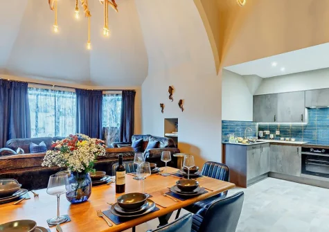 The dining area at Towan House, Newquay