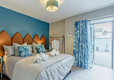 Bedroom #2 at Towan House, Newquay