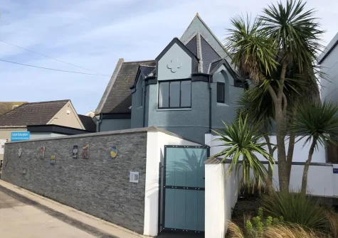 Towan House is a large converted chapel offering spacious coastal living