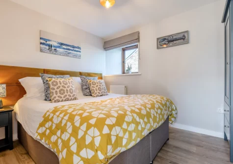 Bedroom #2 at Traeth Barn, Mawgan Porth