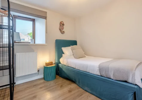 Bedroom #3 at Traeth Barn, Mawgan Porth