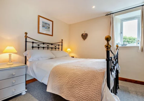 Bedroom #1 at Trailside, St Issey