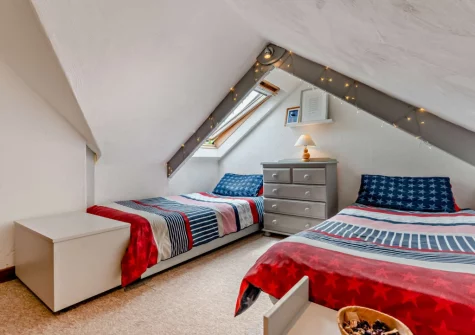 Bedroom #2 at Trailside, St Issey